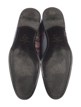 Louis Vuitton Floral Print Tassel Accents Slippers