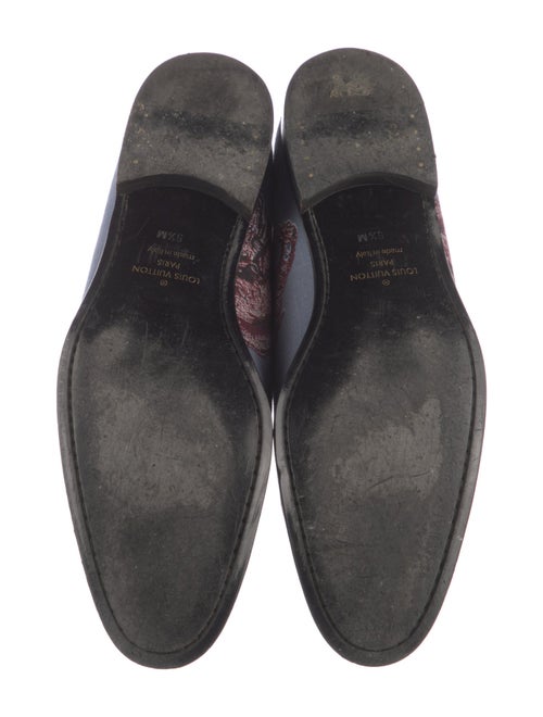 Louis Vuitton Floral Print Tassel Accents Slippers