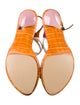 Louis Vuitton Ponyhair Colorblock Pattern Sandals