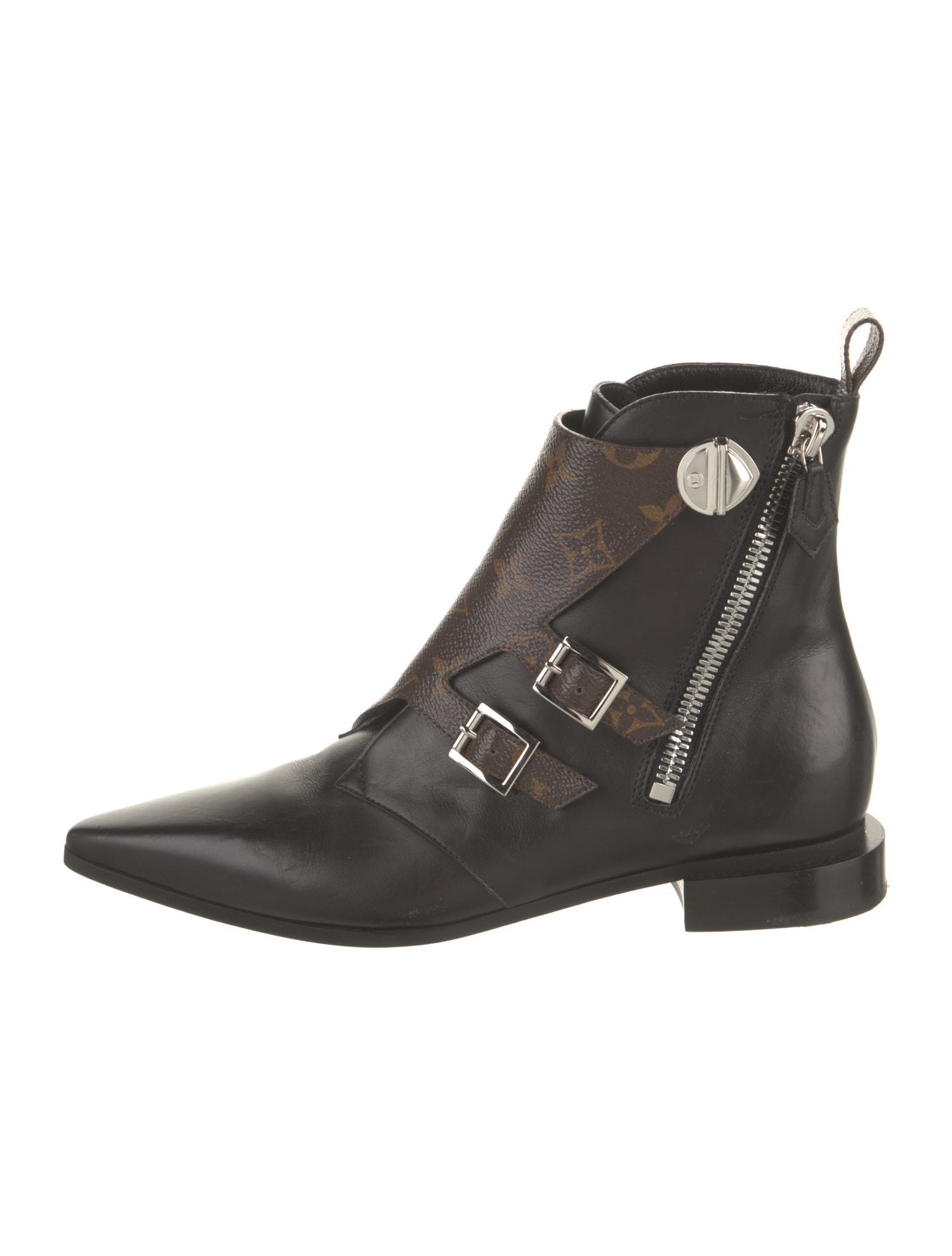 Louis Vuitton LV Monogram Leather Boots