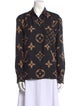 Louis Vuitton 2021 Silk Button-Up Top