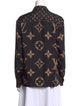 Louis Vuitton 2021 Silk Button-Up Top