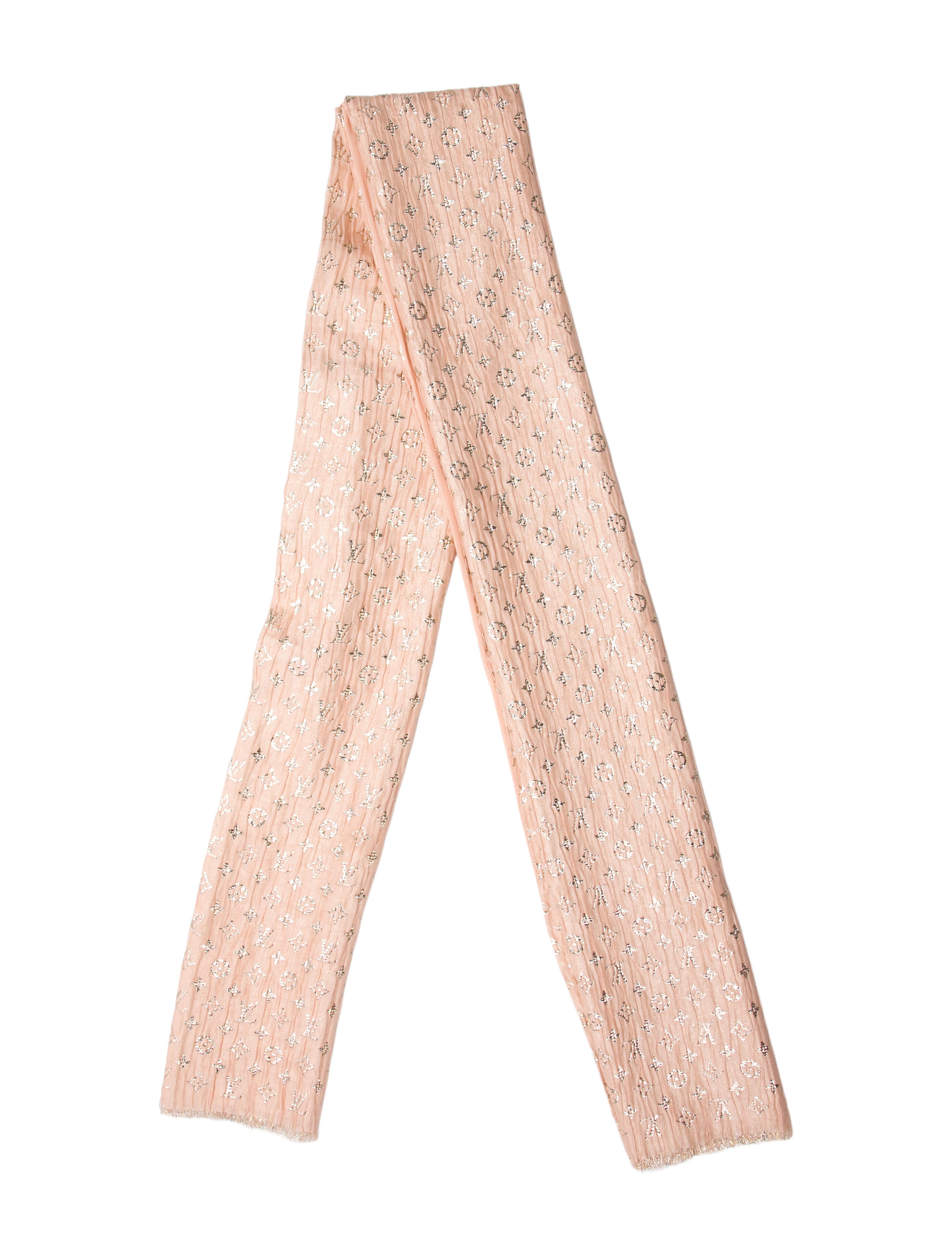 Louis Vuitton So Glitter Silk Stole