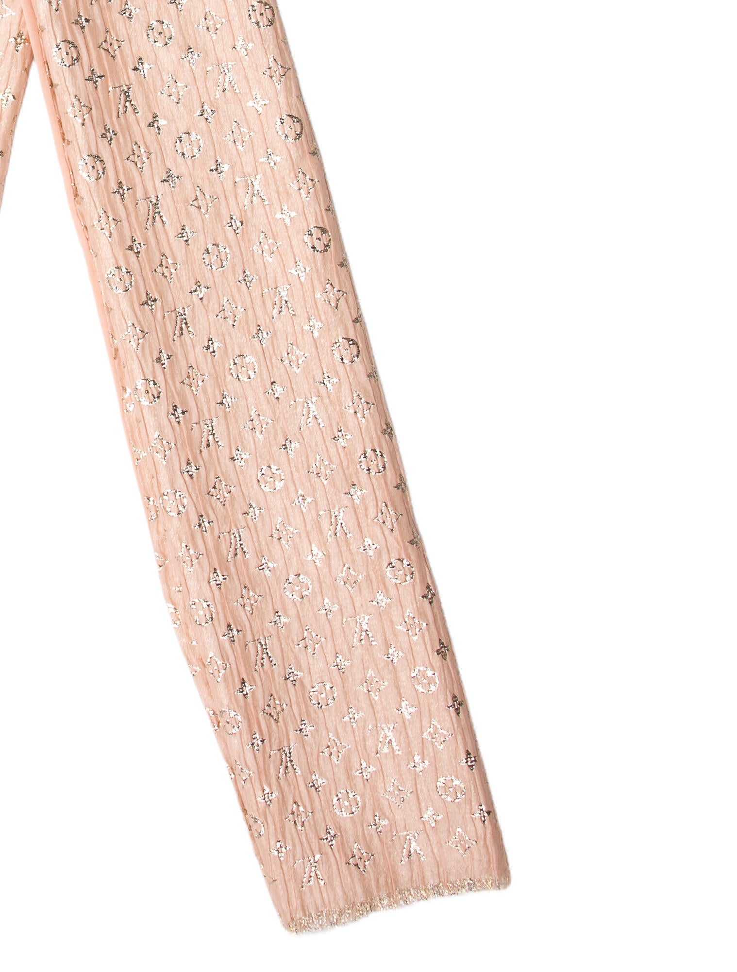 Louis Vuitton So Glitter Silk Stole