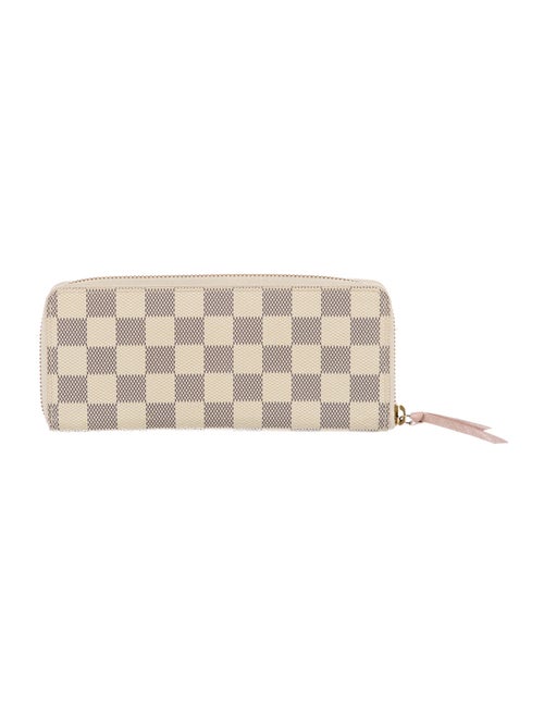 Louis Vuitton 2017 Damier Azur Pattern Zippy Wallet