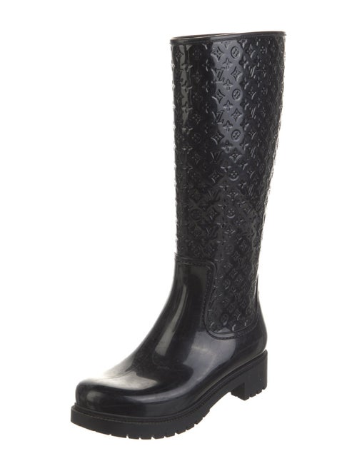 Louis Vuitton LV Monogram Rubber Rain Boots