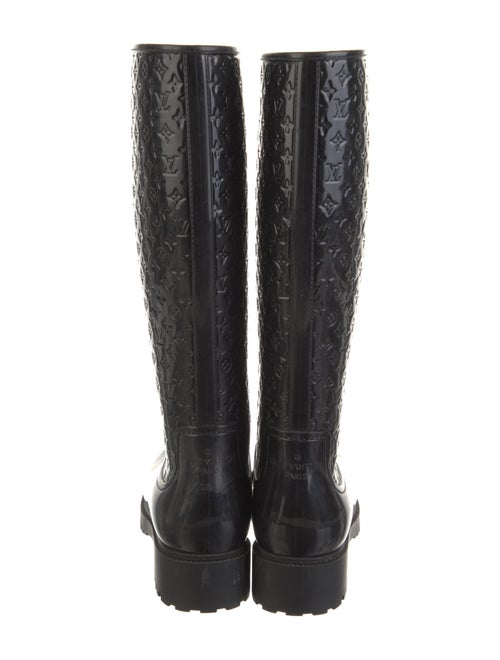 Louis Vuitton LV Monogram Rubber Rain Boots