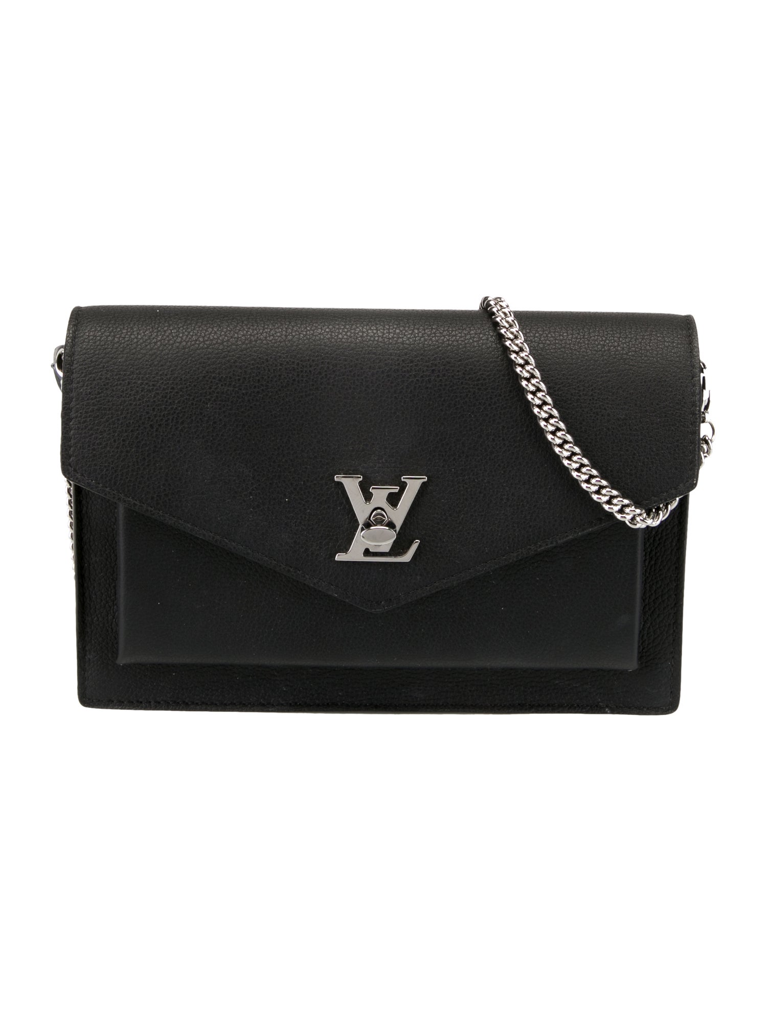 Saint Laurent Leather Uptown - Black Crossbody Bags