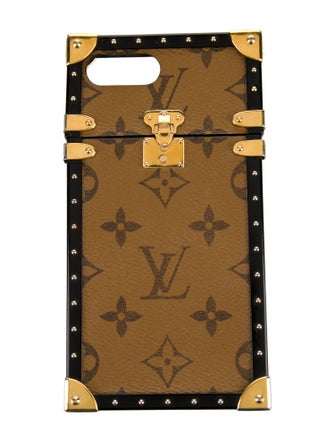 Louis Vuitton Monogram Reverse Eye Trunk iPhone 7 Plus Case