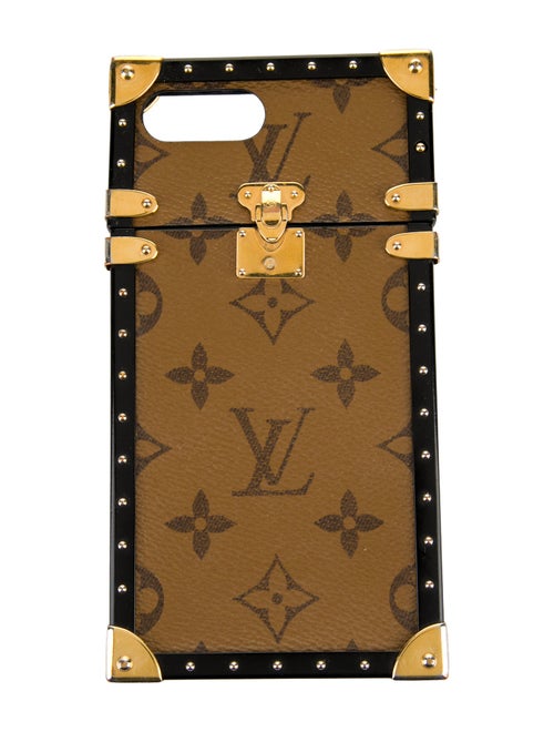 Louis Vuitton Monogram Reverse Eye Trunk iPhone 7 Plus Case