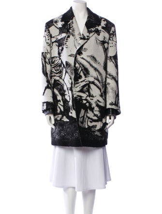 Louis Vuitton x FORNASETTI 2021 Wool Trench Coat