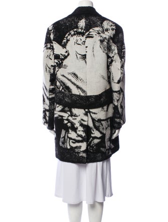 Louis Vuitton x FORNASETTI 2021 Wool Trench Coat