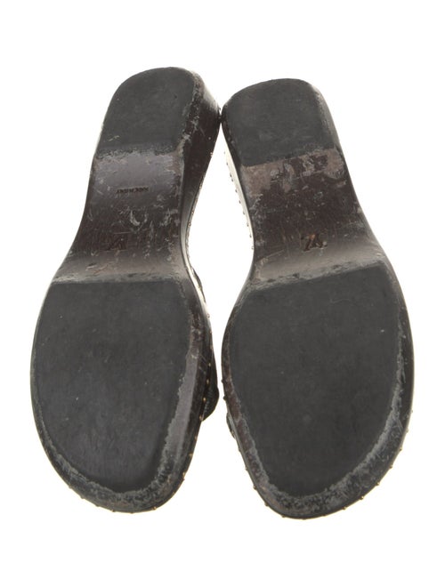 Louis Vuitton LV Monogram Canvas Slides