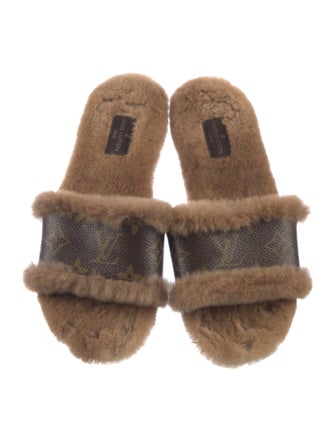 Louis Vuitton LV Monogram Slides