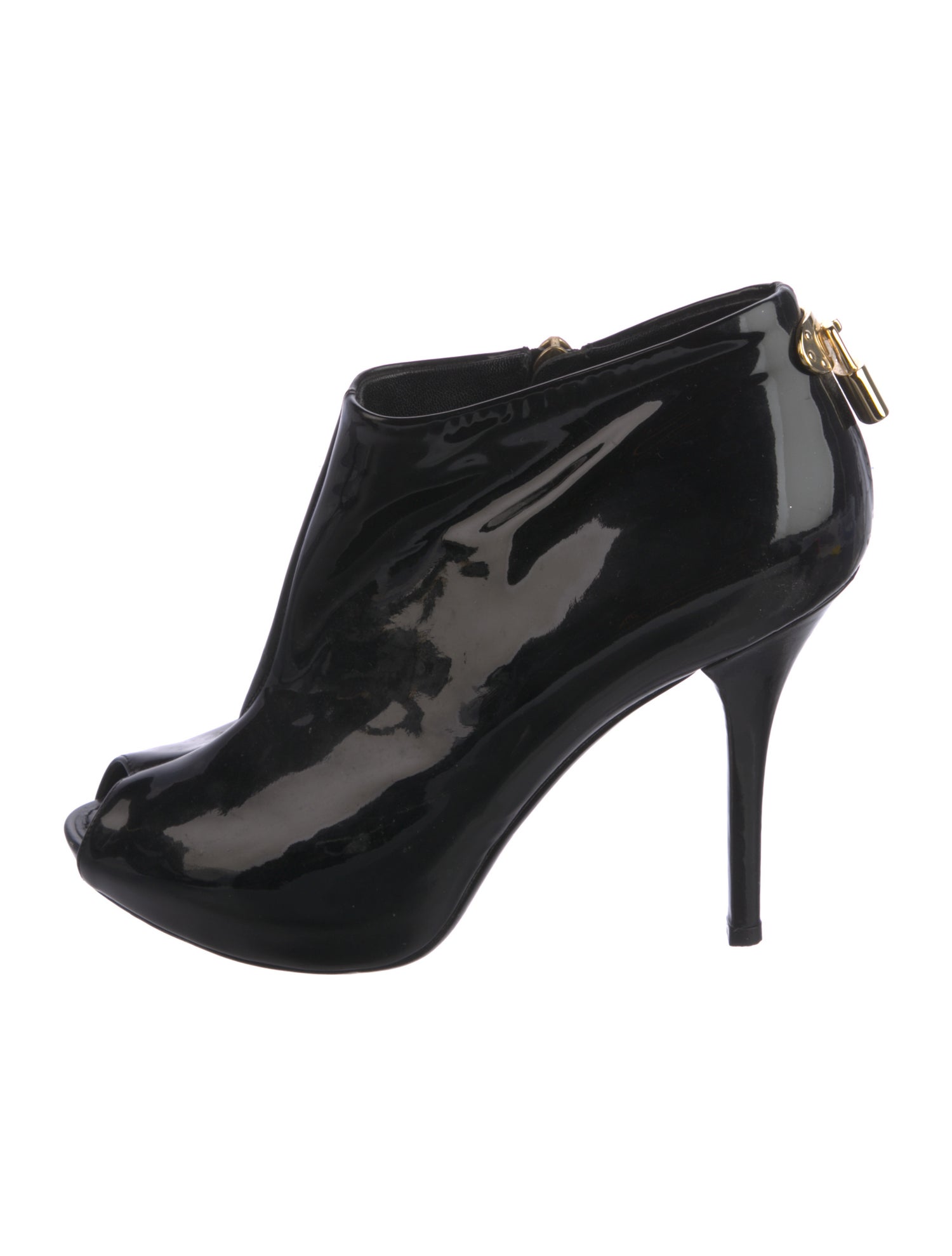 Louis Vuitton Patent Leather Boots