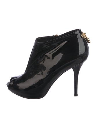 Louis Vuitton Patent Leather Boots