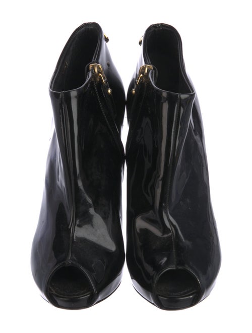 Louis Vuitton Patent Leather Boots
