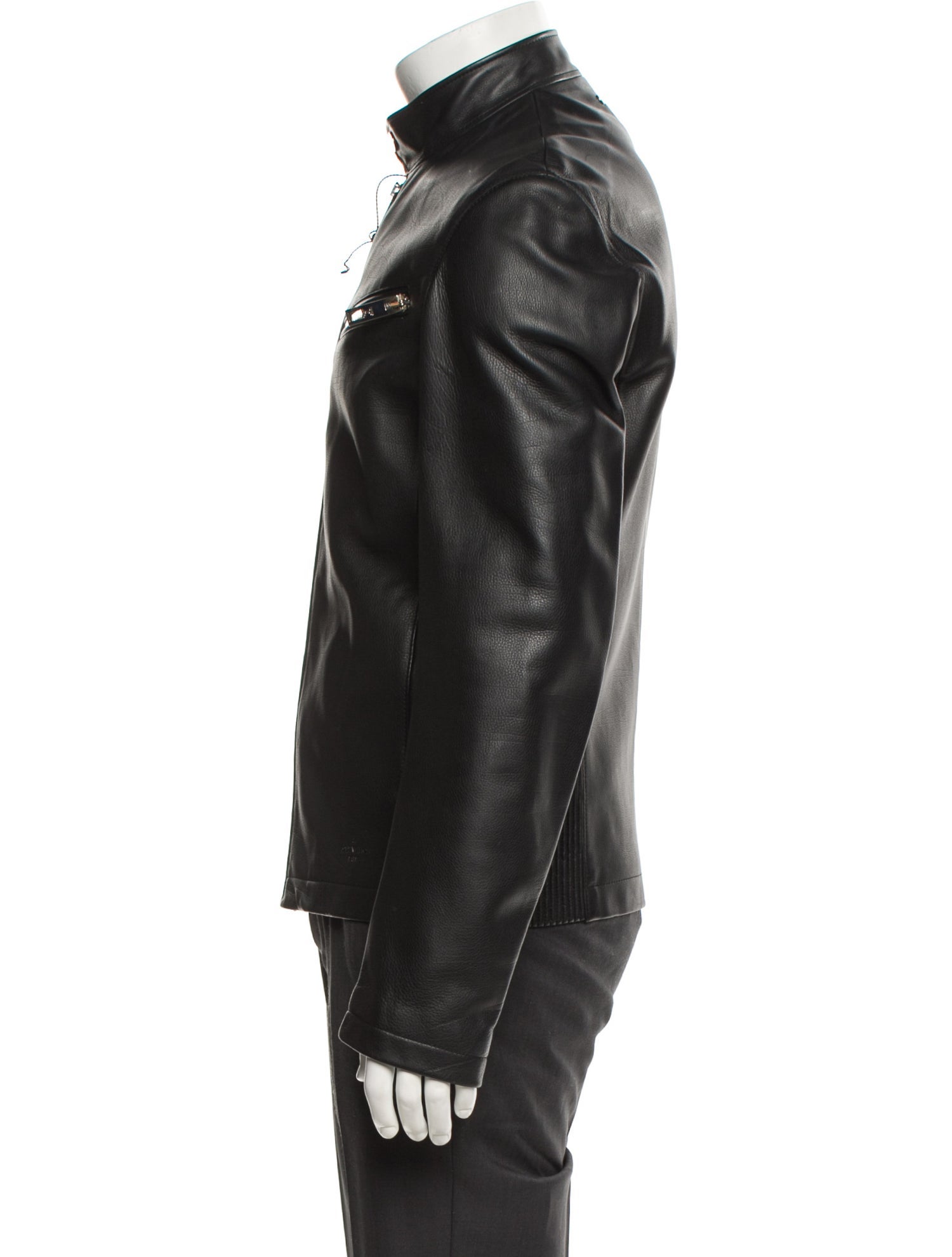 Louis Vuitton 2017 Leather Moto Jacket