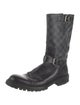 Louis Vuitton Damier Graphite Pattern Boots