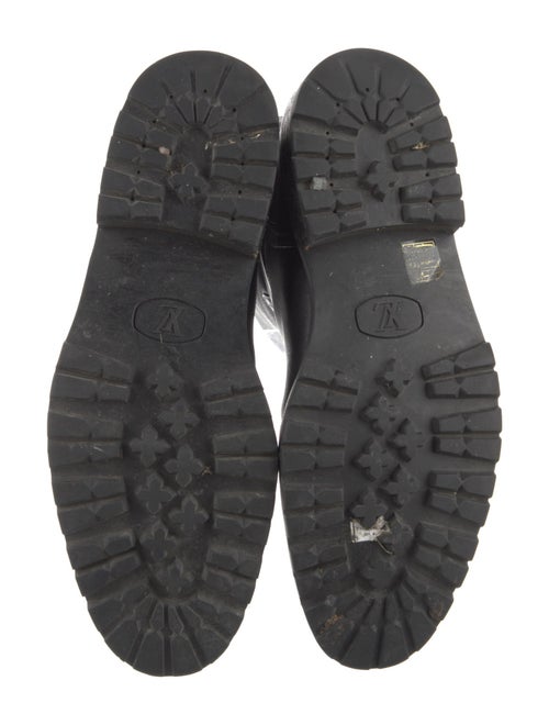 Louis Vuitton Damier Graphite Pattern Boots