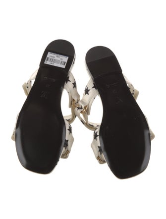 Louis Vuitton Signature Logo Satin Slides