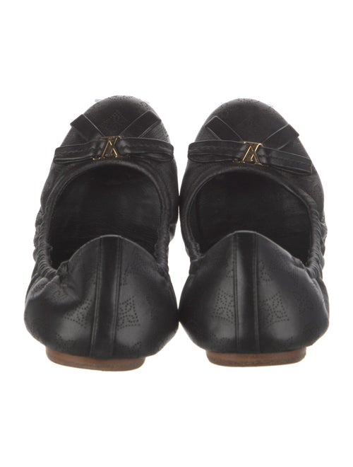 Louis Vuitton Monogram Pattern Leather Ballet Flats