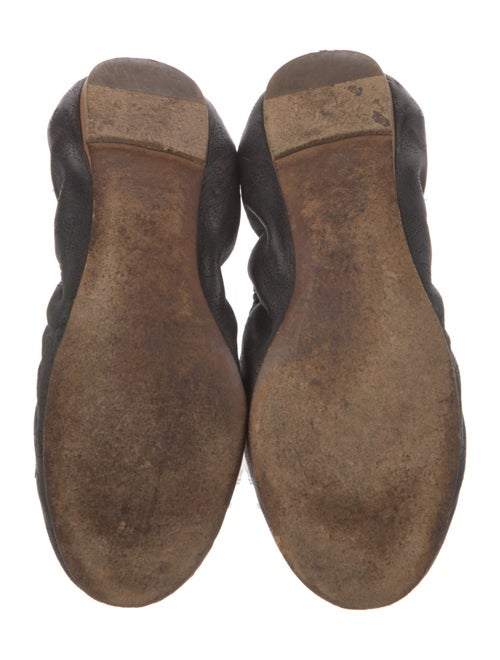 Louis Vuitton Monogram Pattern Leather Ballet Flats