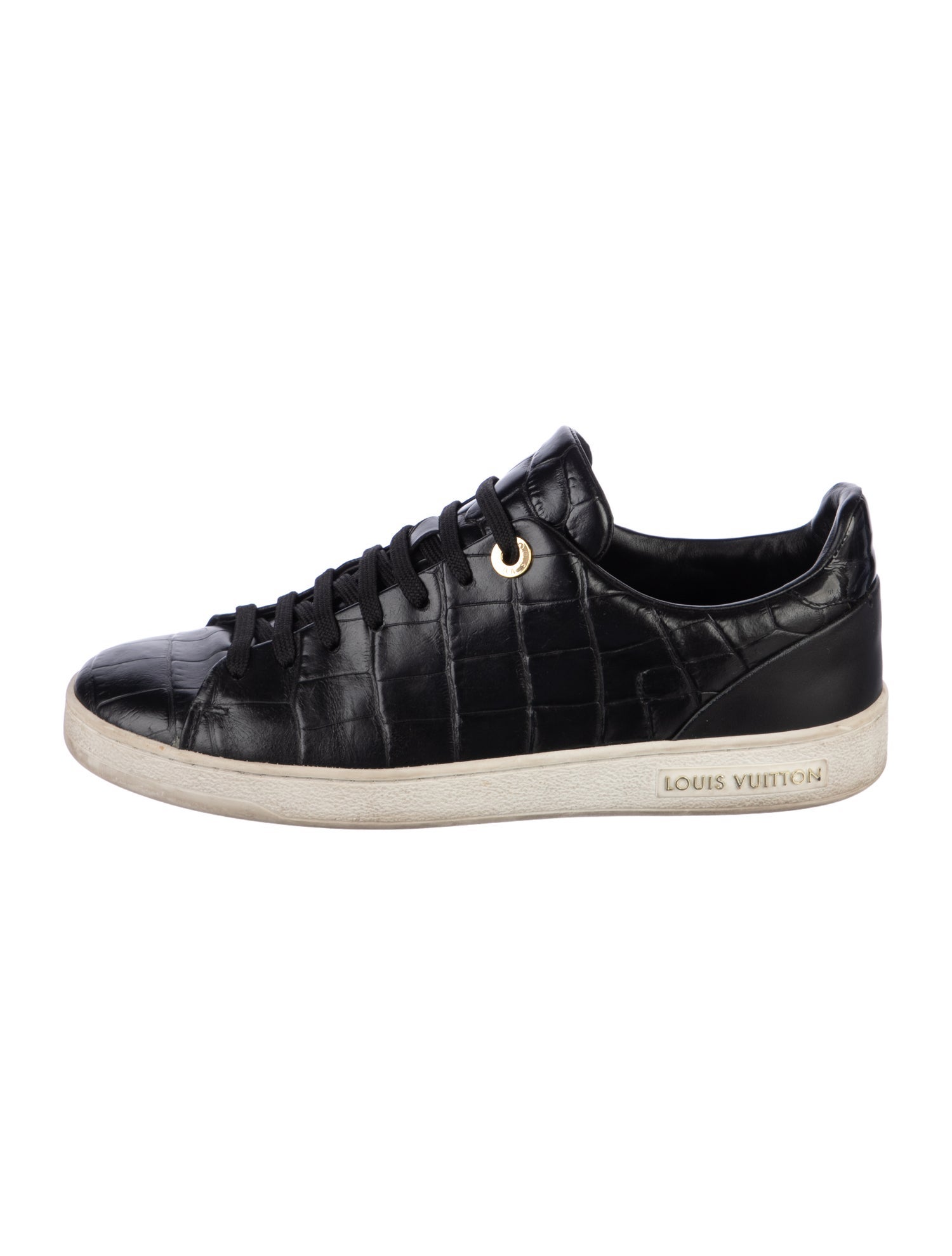Louis Vuitton Embossed Leather Sneakers