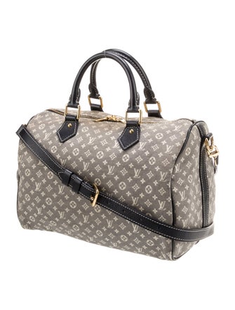 Louis Vuitton Monogram Mini Lin Speedy Bandouliere 30