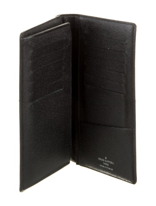 Louis Vuitton 2015 Damier Graphite Pattern Brazza Wallet