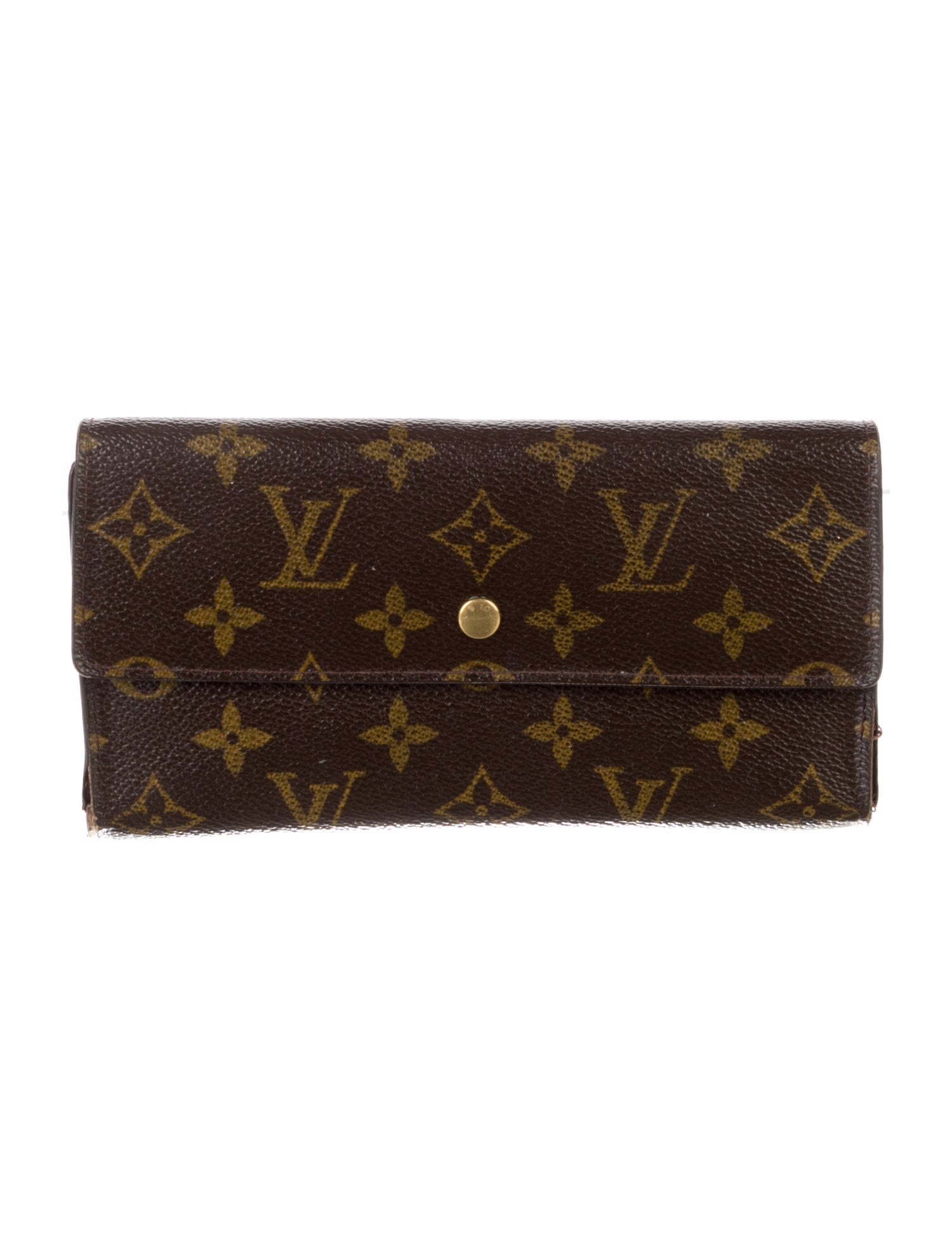 Louis Vuitton Vintage 2004 Porte-Trésor Étui Papier Wallet