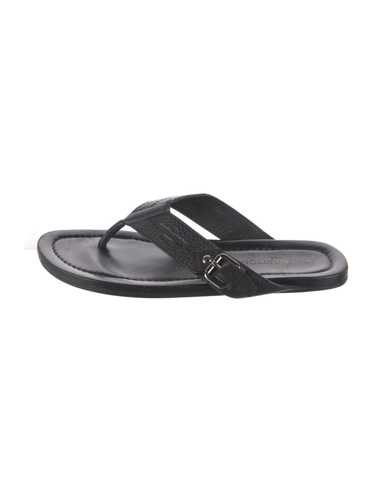 Louis Vuitton Leather Flip Flops
