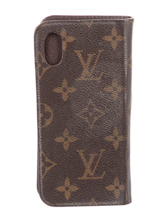 Louis Vuitton Monogram Iphone X Folio Case