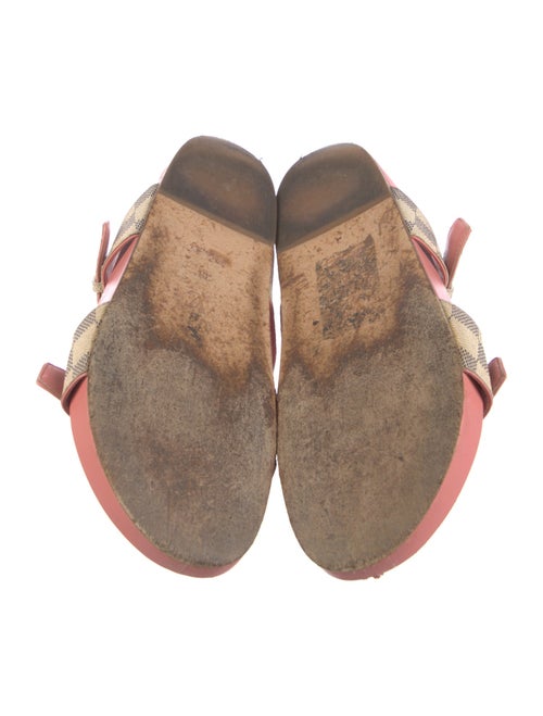 Louis Vuitton 2018 Damier Azur Pattern Slides