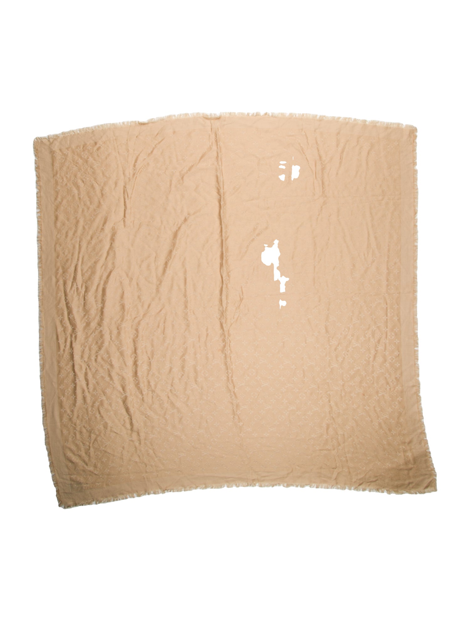 Louis Vuitton Silk LV Monogram Scarf