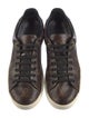 Louis Vuitton Leather Printed Sneakers