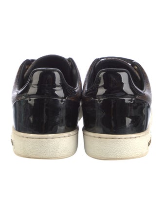Louis Vuitton Leather Printed Sneakers