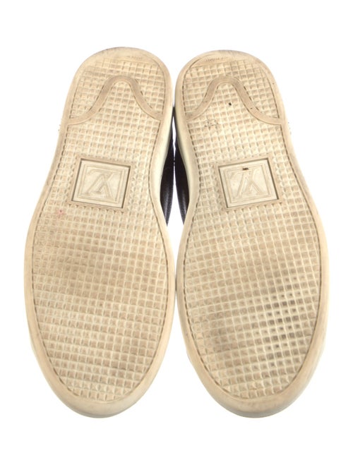 Louis Vuitton Leather Printed Sneakers