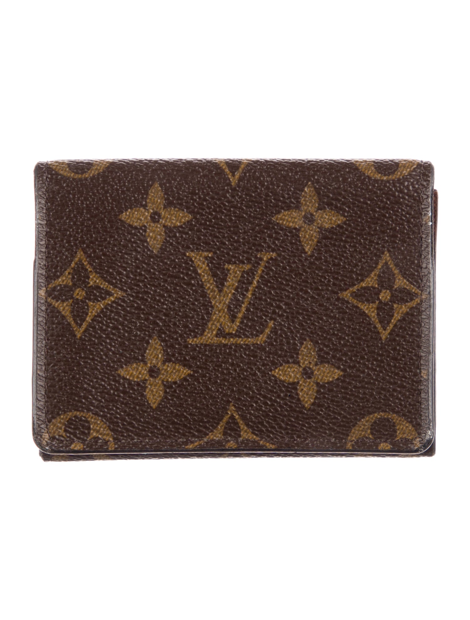 Louis Vuitton LV Monogram Coated Canvas Card Holder