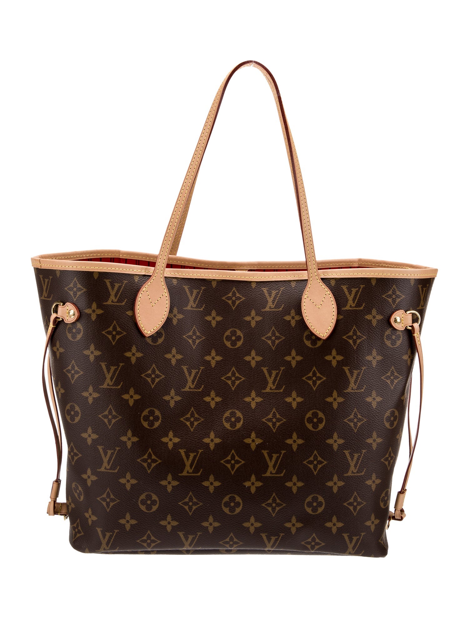 Louis Vuitton LV Monogram Neverfull w/Pouch MM