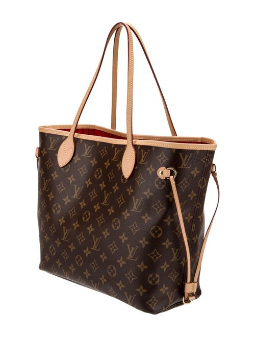 Louis Vuitton LV Monogram Neverfull w/Pouch MM