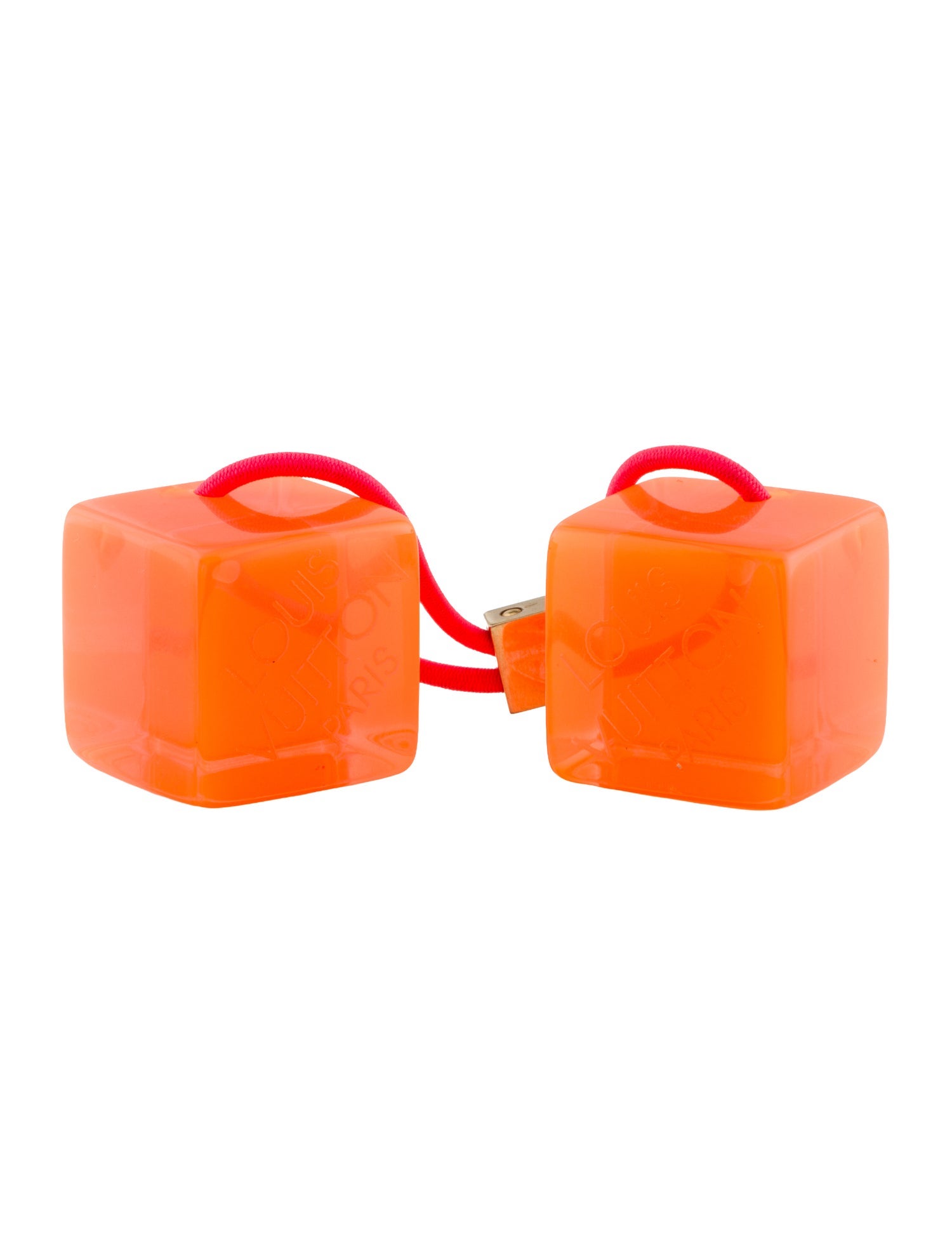 Louis Vuitton Signature Cubes Hair Tie