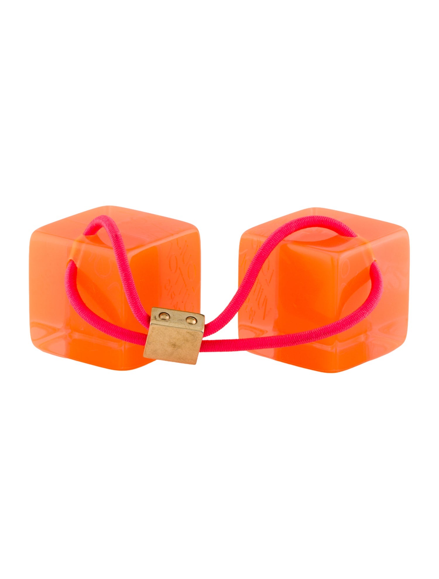 Louis Vuitton Signature Cubes Hair Tie