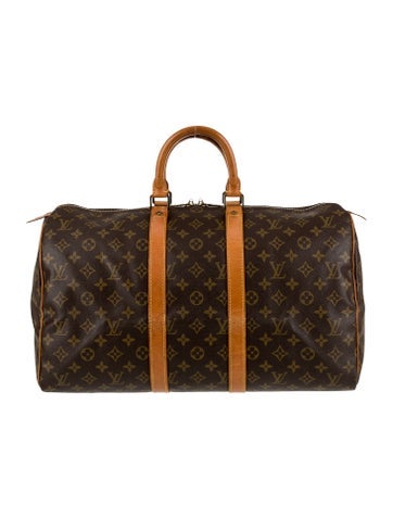 Louis Vuitton Luggage and Travel Monogram Keepall 50 Vintage