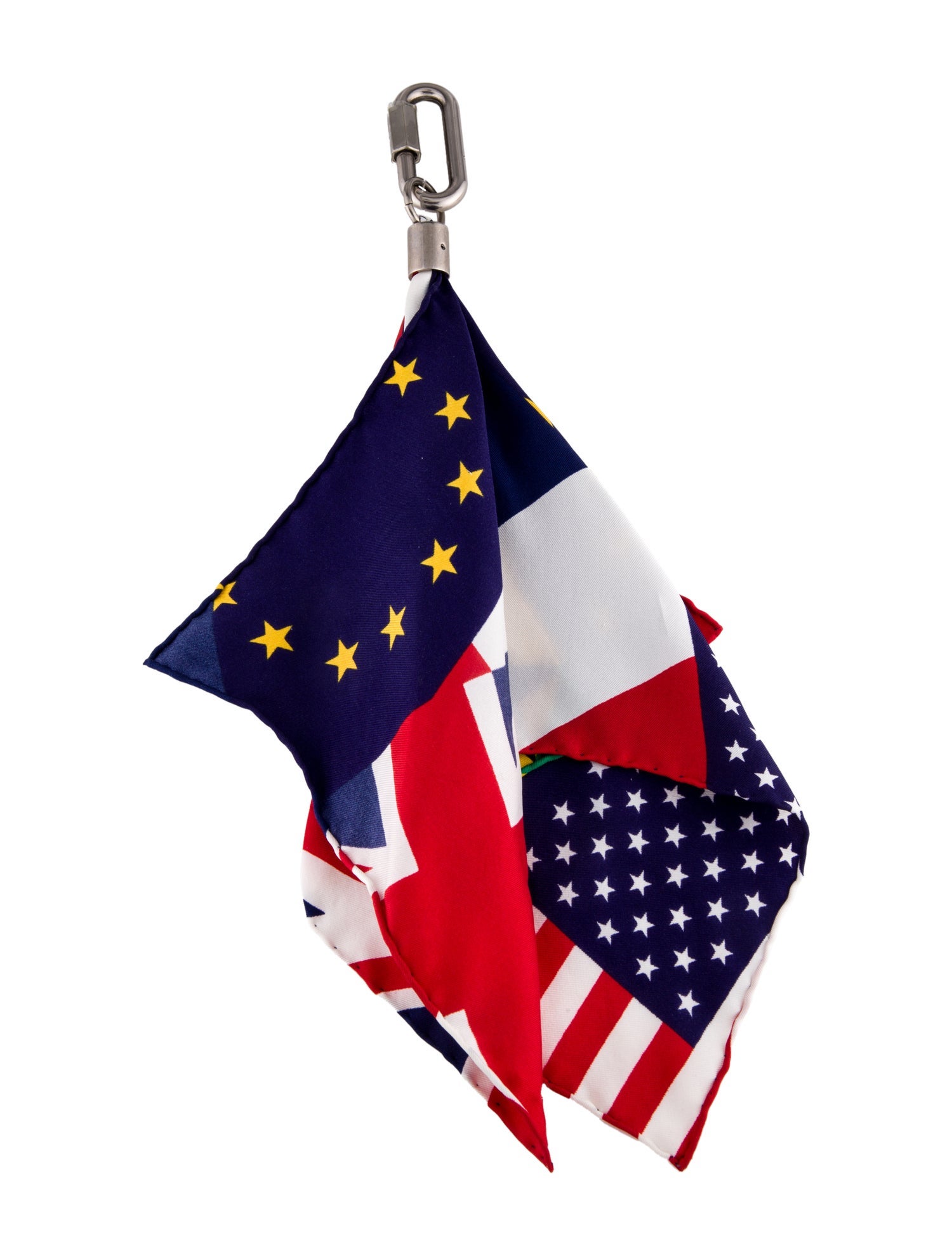 Louis Vuitton Silk Flags Bag Charm