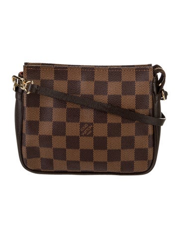 Louis Vuitton Handle Bags Damier Ebene Trousse Vintage