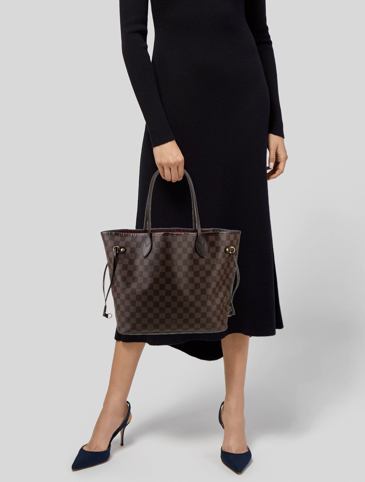 Louis Vuitton Damier Ebene Neverfull MM Vintage