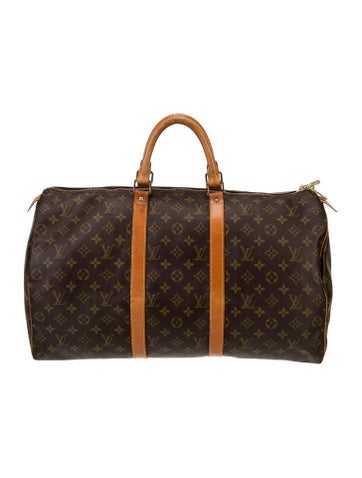 Louis Vuitton Luggage and Travel LV Monogram Keepall 50 Vintage