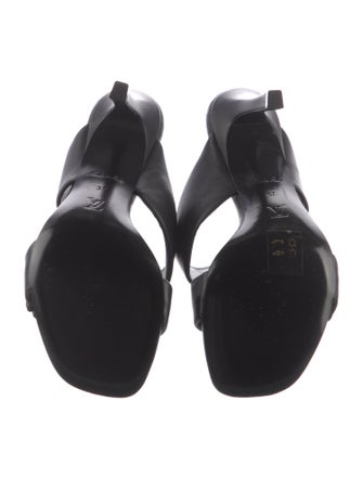 Louis Vuitton Leather Printed Slides