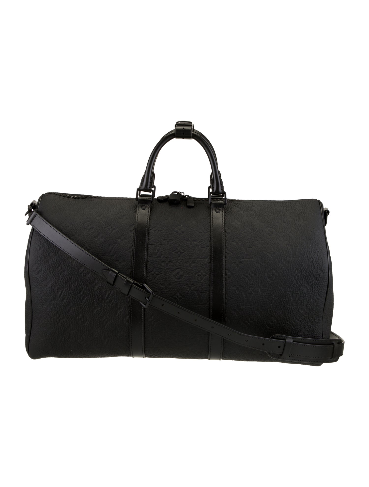Louis Vuitton Monogram Taurillon Keepall Bandouliere 50